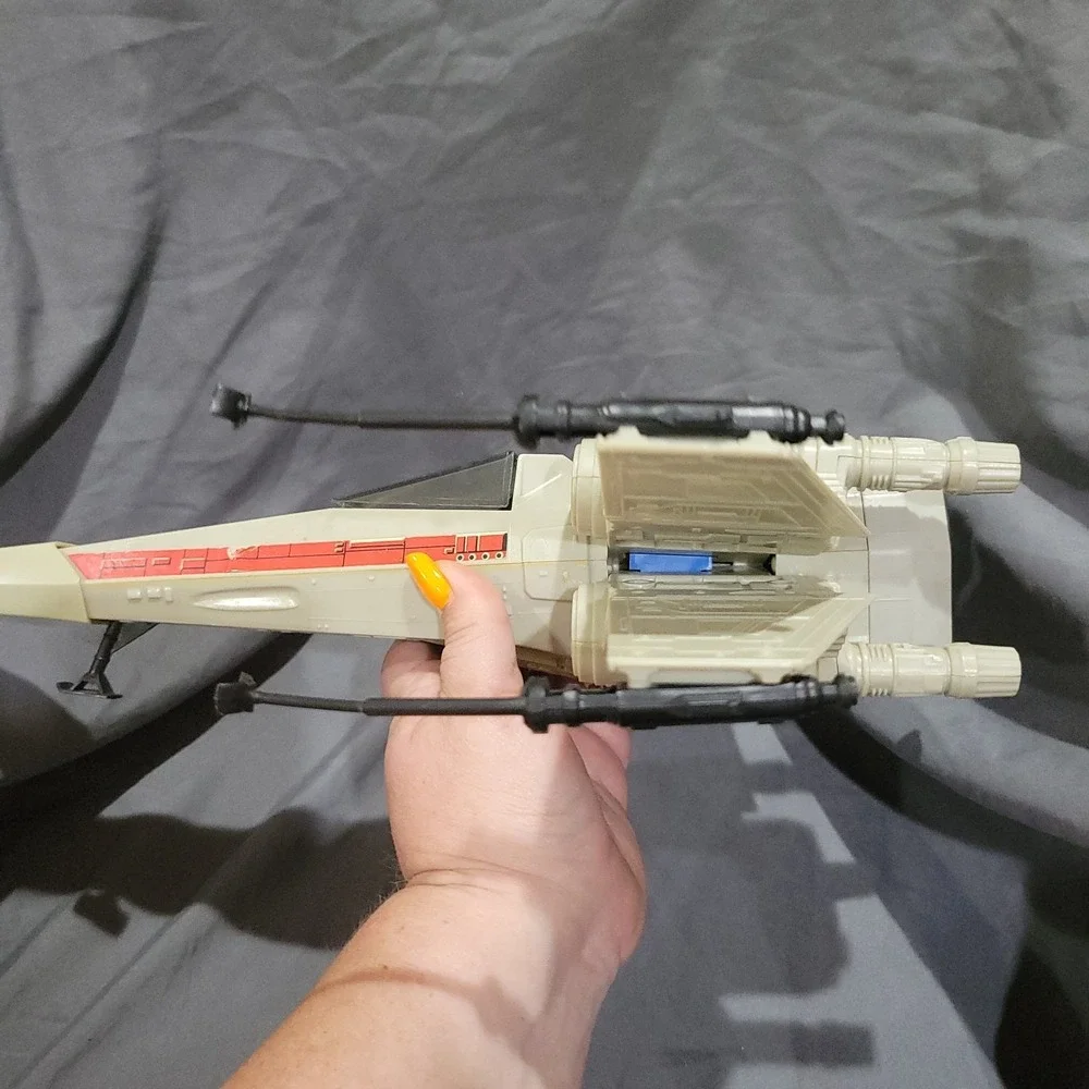 Star Wars Vintage ESB Battle Damaged X-Wing Fighter Kenner 1983 NOT Working
